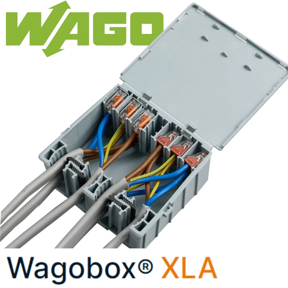 WAGO BOXES CABLE CONNECTORS HOUSING ENCLOSURE JUNCTION BOX LARGE & SMALL IPX IP - Image 4 of 4