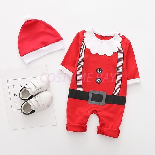 New Baby Boys Olaf Animal Cattoon Costume Bodysuit Outfit Romper Cloth Set Hat - Picture 48 of 66
