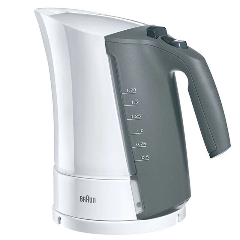 Braun Multiquik 3 WK 300 Wasserkocher weiß, 1,7 L, 2000W, Schnellkochsystem