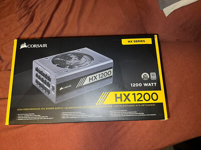 Corsair HX1200 80 PLUS PLATINUM Modular Power supply & Cable