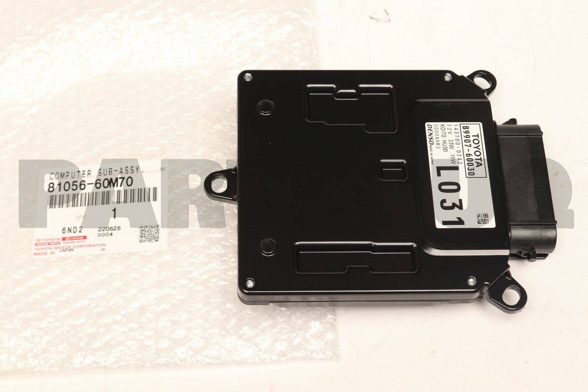 8105660M70 Genuine Toyota COMPUTER SUB-ASSY 81056-60M70 | eBay