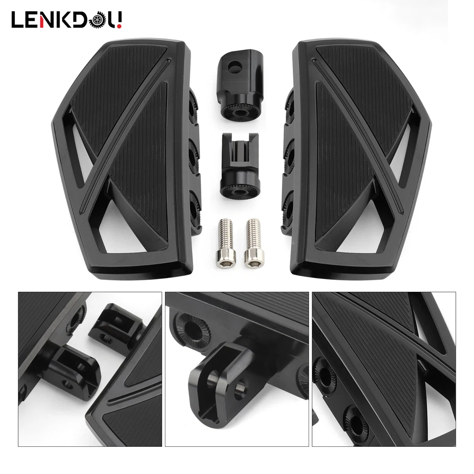 Foot Pegs Floorboard For Honda CBR1000RR CBR1100XX CBR600RR Gold Wing GL1800 F6B - Image 3 of 4