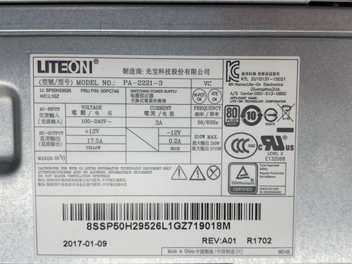 Lenovo ThinkCentre M910s SFF Desktop Core i5-6500 3.2GHz 16GB 800GB SSD Win11 PC - 第 8/11 張圖片