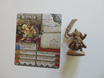 Zombicide White Death Spiel. Kickstarter Exclusive - Huang Gai Survivor