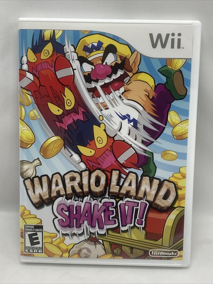 Nintendo Wii Wario Land: Shake It CIB Tested & Working No Scratchs