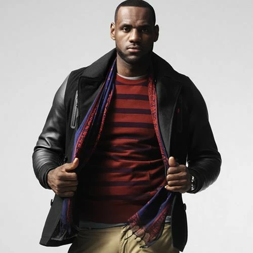 Wierook Twisted Verovering Nike Sportswear LeBron James Peacoat Destroyer Jacket Wool Leather Large |  eBay