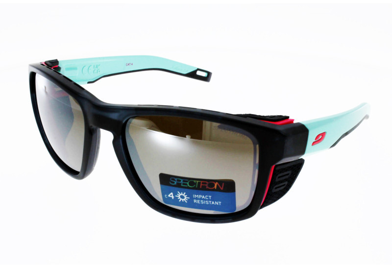 Occhiali da Sole Miste Julbo Shield M J5441222 Nero Blu Rosa, Vetro IN Ind