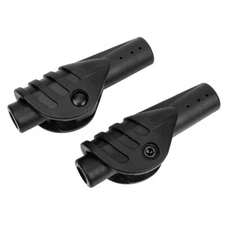 2PCS Professional Tent Folding Joints Portable Tent Connector Parts (Black) US