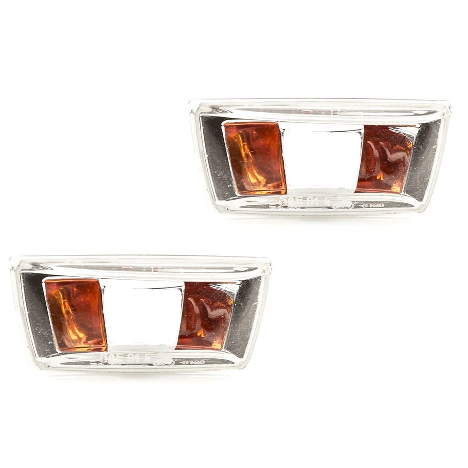 2X Indicatori Laterali Chiari Sinistro Destro Per VAUXHALL ADAM ASTRA CASCADA - Immagine 2 di 4