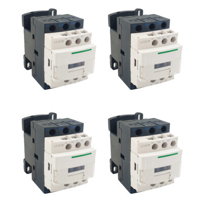 4PCS LC1D18T7 Contactor 480V coil AC 18A replace Schneider contactor LC1D18T7 3P