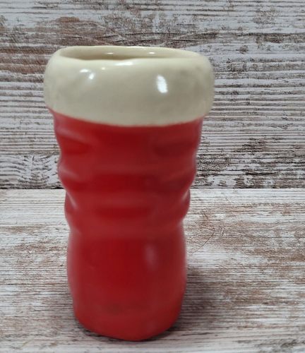 Christmas Vtg. Ceramic Santa Boot Decor Small Planter - Picture 4 of 12