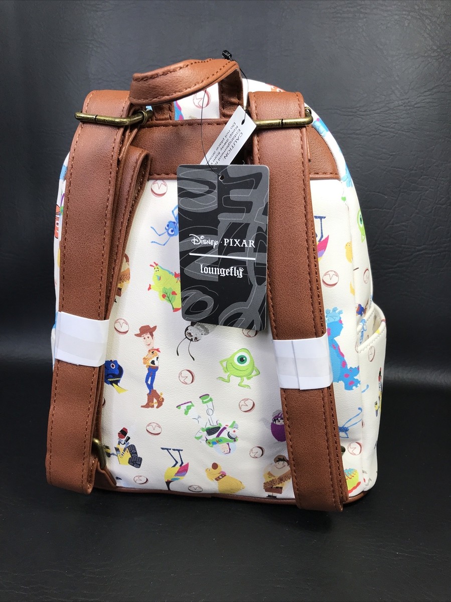 Loungefly Disney Pixar 25th Anniversary Icons Mini Backpack  display picture 3