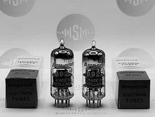 2x Amperex PQ 6922 = E88CC D-getter - Heerlen, NL 1958 (7L4 ⊿8G) - Near NOS