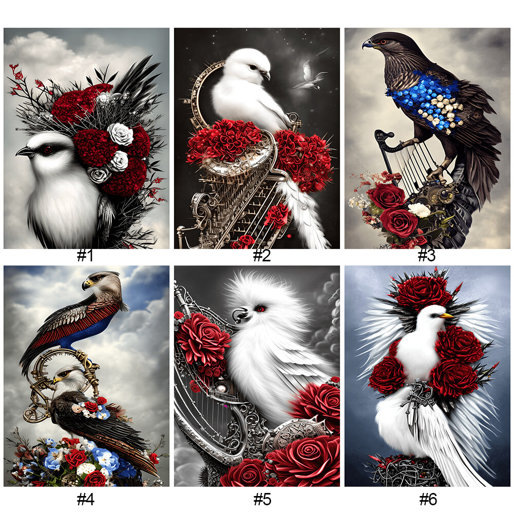 Kit Peinture Diamant 5D DIY Complet Pierre D'orchidée 40x50cm/16x20in Round Drill Diamond Painting Par Numéros Cristal Strass Broderie Point De Croix Arts Artisanat Chambre Pour Maison Wall Décoration