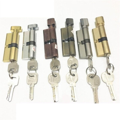 Universal Door Lock Hand Lock Core Cylinder With 3 Keys High Quality Room Lock