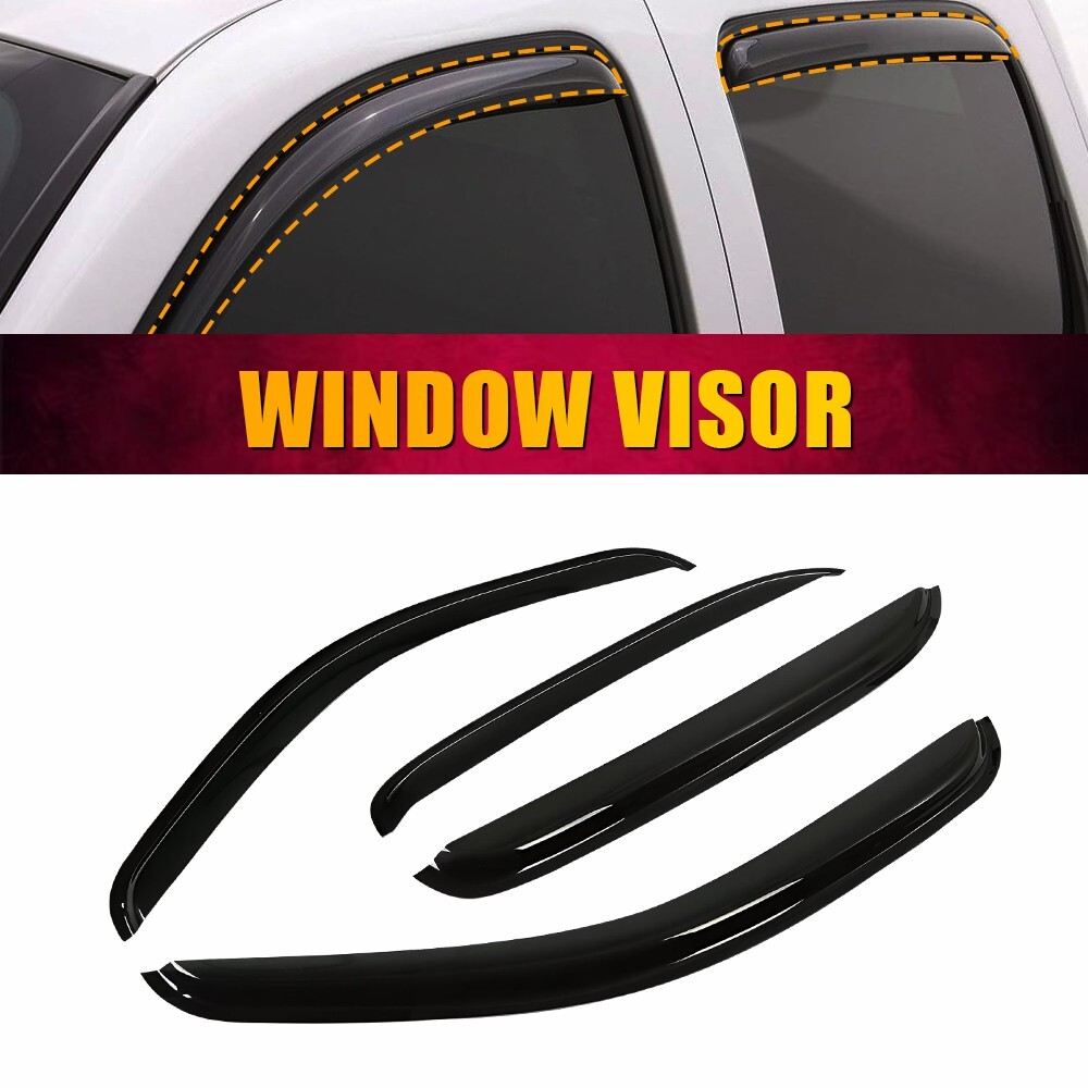 1999-2011 Ford Ranger 4PCS Vent Visor Rain Guard Set