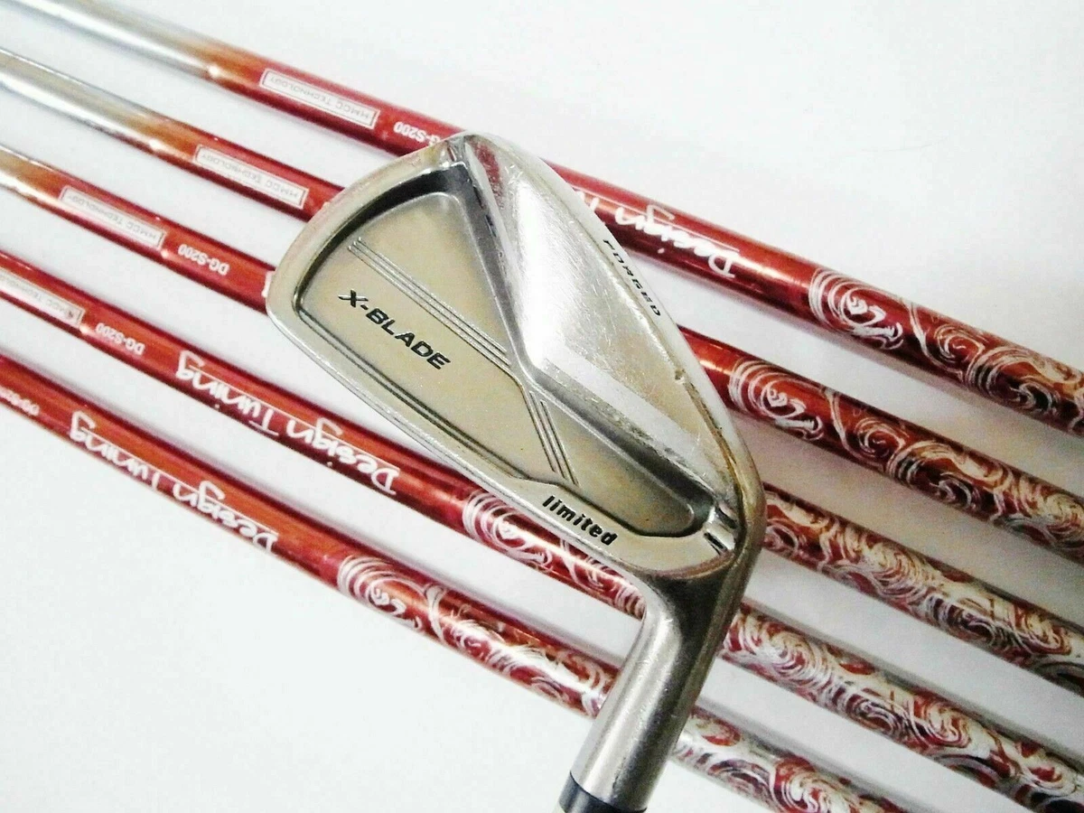 LIMITED Model BRIDGESTONE X-BLADE DG DESIGN TUNING S-FLEX 6PC IRONS SET