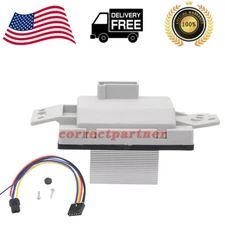 BLOWER MOTOR RESISTOR CONTROL MODULE FITS FOR CHEVROLET GMC ENVOY + HARNESS KIT