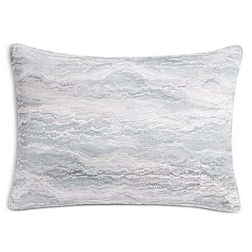 Hudson Park Collection Marble Wave King Sham (20" x 36") - MSRP $145 - 第 1/4 張圖片