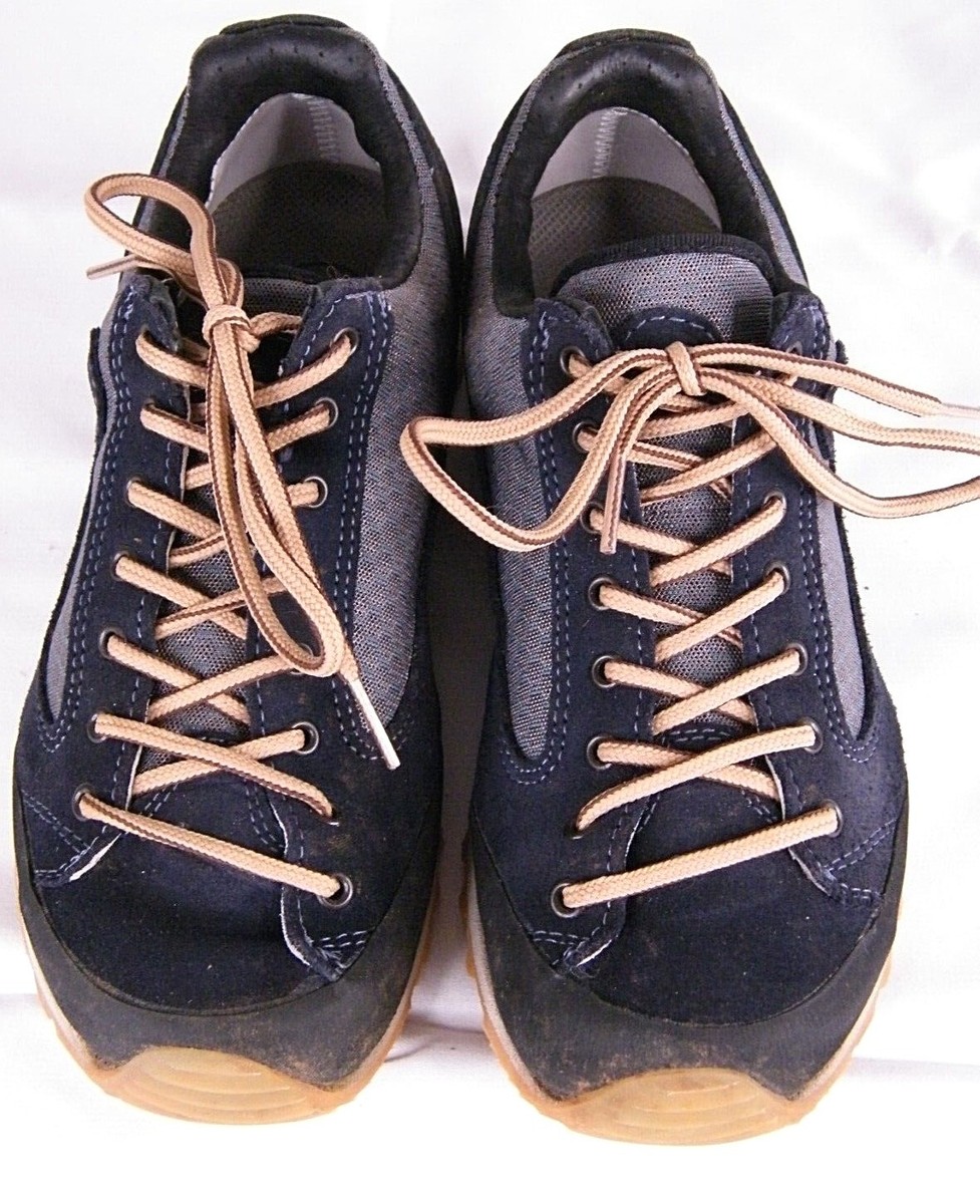 HANWAG Salt Rock Marine Navy Suede Hiking Shoes Womens size  display picture 2
