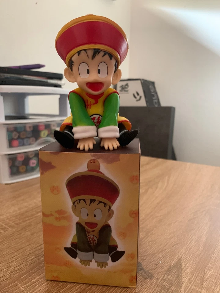 Action Figure Dragon Ball Z Kid Gohan Bambino 12cm STATUA DA COLLEZIONE Anime - Immagine 4 di 4