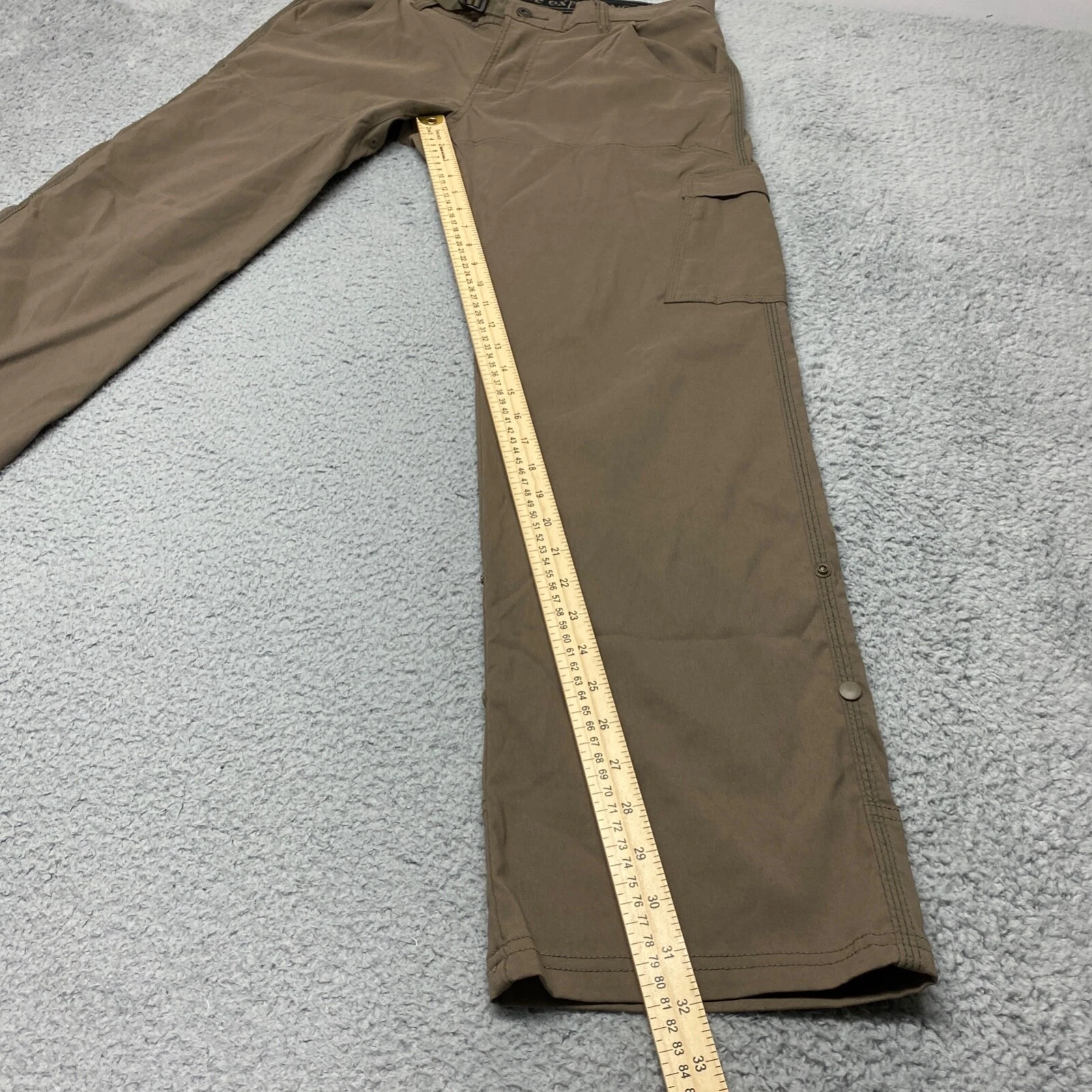prana roll up cargo relax straight leg belted pants