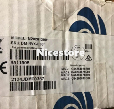 1PCS DM-NVX-E30 DMNVXE30 CRESTRON HDR NETWORK AV ENCODER BRAND NEW