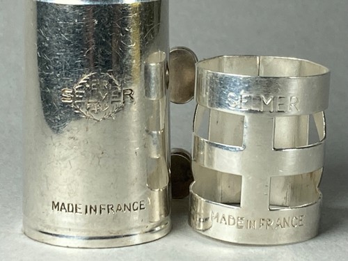 VINTAGE SELMER 404 TENOR SAX SAXOPHONE MOUTHPIECE LIGATURE FOR OTTO LINK