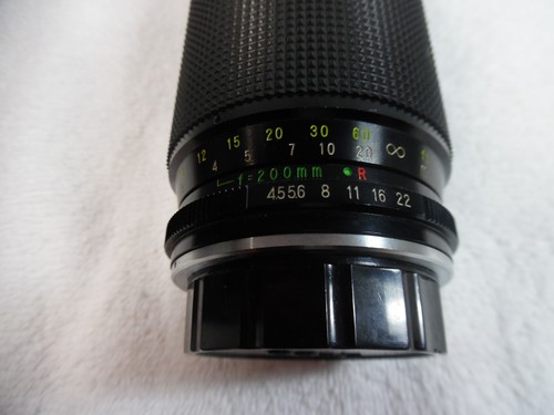Rokinon Auto Zoom Objektiv Super Coated 1-4,5 f=80-200mm 52 Nr 874319 Japan 160-26D - Bild 8 von 12