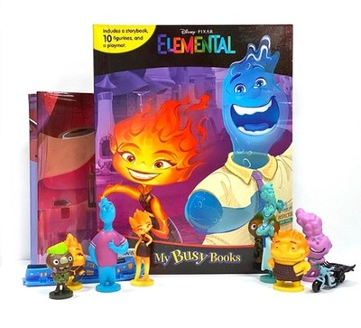 Disney Pixar Elemental - My Busy Books: With Storybook, 10 Figurines and a Playm