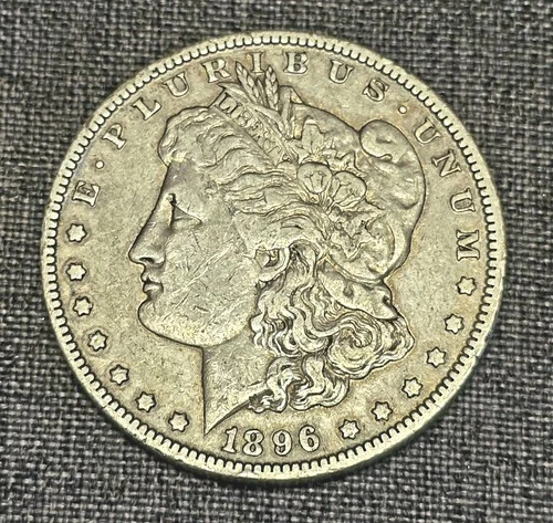 . 99Cents No Rsv 3 Day 1896 O Morgan Silver Dollar XF Details L@ @K SemiKey Date