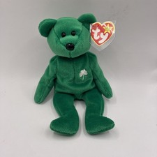 Ty Beanie Baby Erin the Irish Bear 1997 Rare Collectable