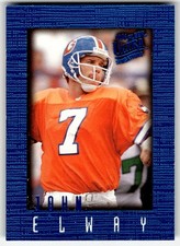 1996 Ultra Sensations Blue John Elway #31 Denver Broncos