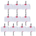 10pcs Halloween Prank Tool Fool Day Trick Toys Nail Through Finger Prop