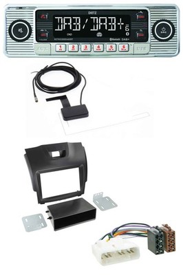 Dietz Bluetooth USB MP3 DAB Autoradio für Isuzu D-Max (2012-2020)