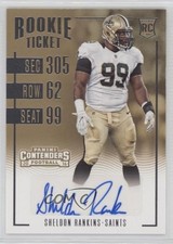 2016 Panini Contenders Rookie Ticket Sheldon Rankins #151 Auto 5yr