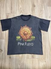 Vintage 1994 Pink Floyd Faded European Tour T Shirt By Brockum 24x27.5 Sundial