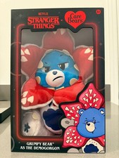 STRANGER THINGS X CARE BEARS GRUMPY BEAR AS THE DEMOGORGON - LIMITED EDITION