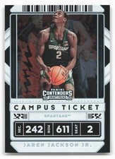 2020 Panini Contenders Draft Picks #45b Jaren Jackson Jr. Campus Ticket 20569
