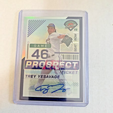 2024 Panini Prospect Edition Trey Yesavage Purple Auto /125 Toronto Blue Jays