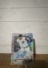 2020 Bowman - Chrome Prospects Autographs Zack Hess Speckle Refractor /299