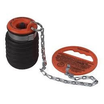 IPS Corporation 83585 Test Plug 1-1/2'' Rubber 13 PSI Pneumatic Relief