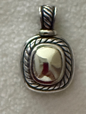 David Yurman 14K GOLD /SS Albion Enhancer