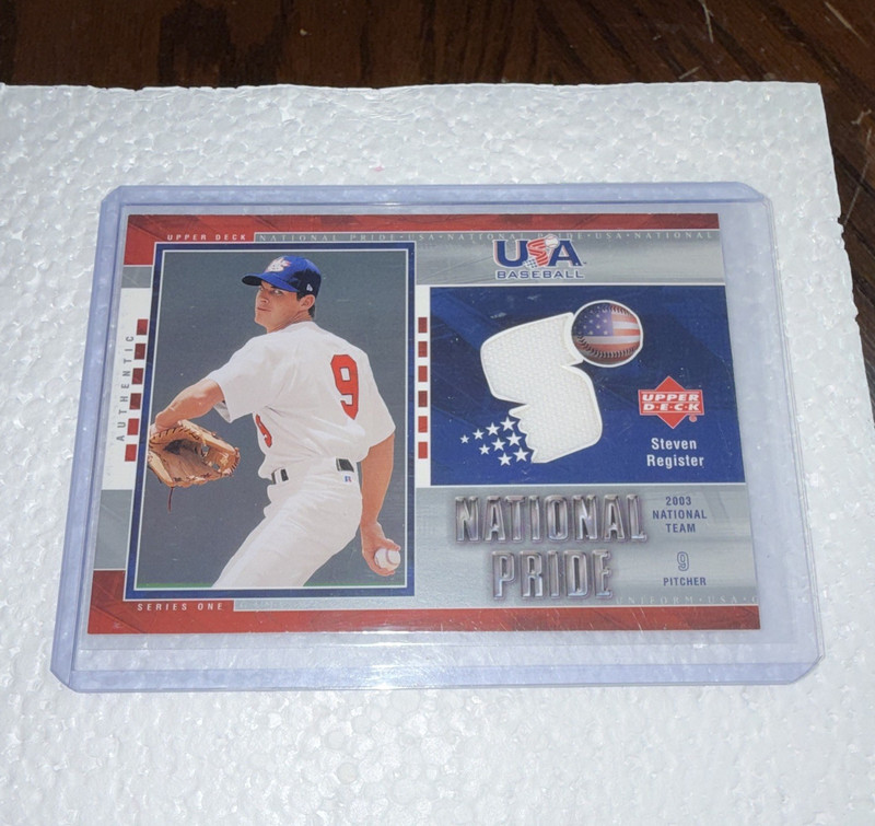 Topps 2004 Bazooka Blasts/National Pride Relic Card Lot (2) Rodriguez/Register