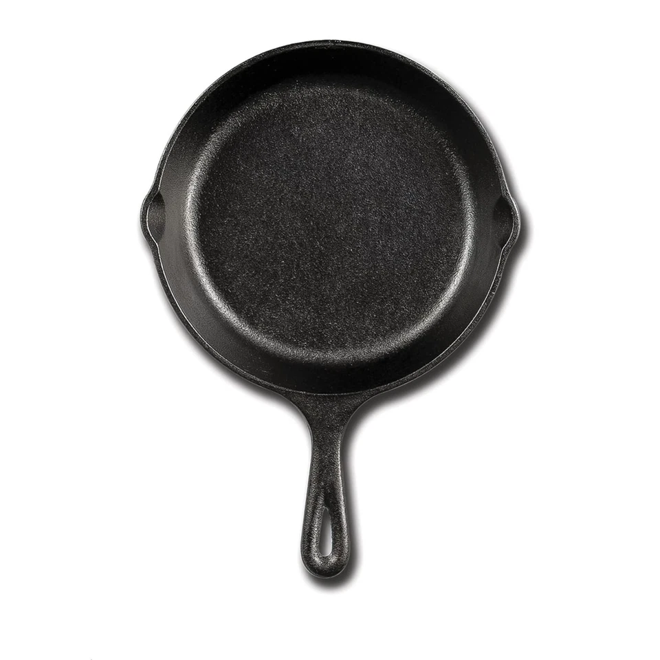 Lodge Seasoned Classic Cast Iron Skillet Frying Pan with Handle, Black - Image 2 of 4