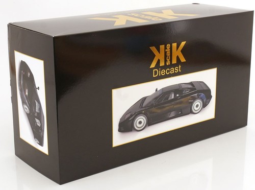 KK Scale 1/12 BUGATTI EB110 BLACK 1991 (OPENING DOORS/BONNET) - Picture 11 of 11