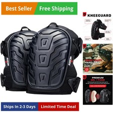 Professional Gel Knee Pads for Work with Soft Foam and Gel Cushion Heavy Du...