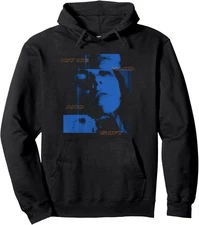 Billie Eilish Inspired Hit Me Hard Tribute Blue Photo Unisex Hooded Sweatshirt