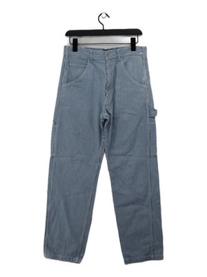 Stan Ray Herren Hose M blau gestreift 100% Baumwolle gerade Chino