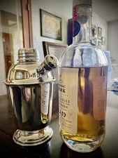 1930-40’s Individual Cocktail Shaker. “Plato” By David Hollander & Sons